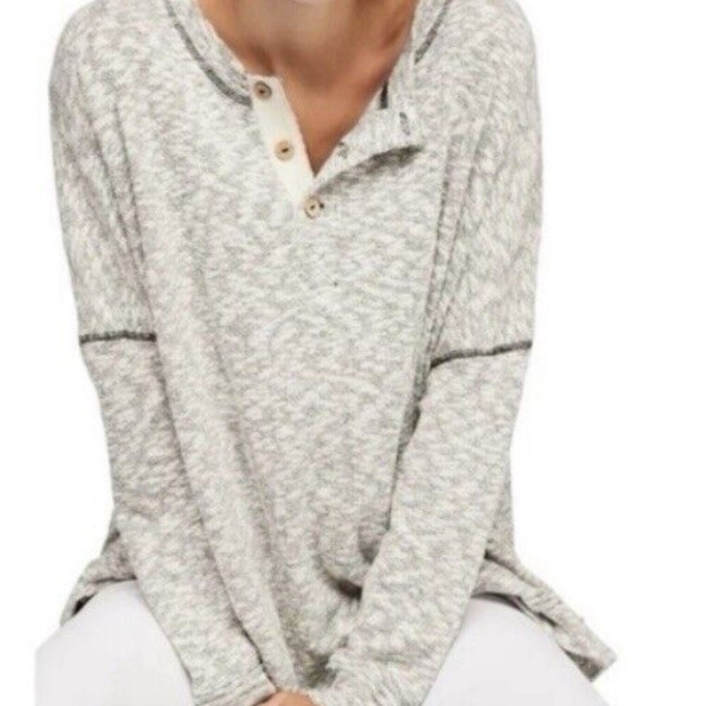 Free People Beach Button Cardigan